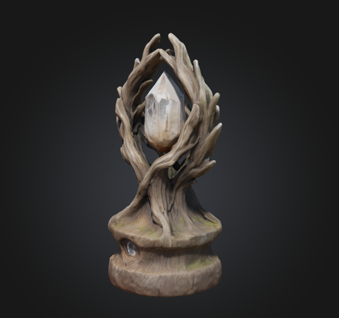 Crystal Embrace of the Ancient Grove