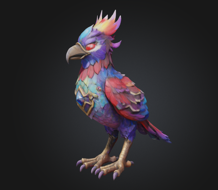 The Prismatic Phoenix Chick