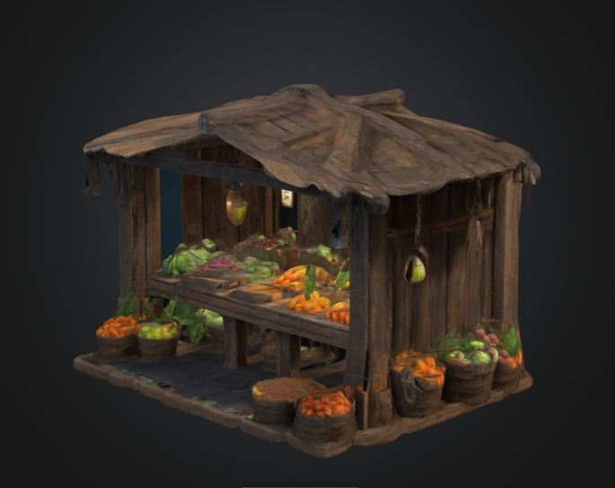 The Twilight Market Stall